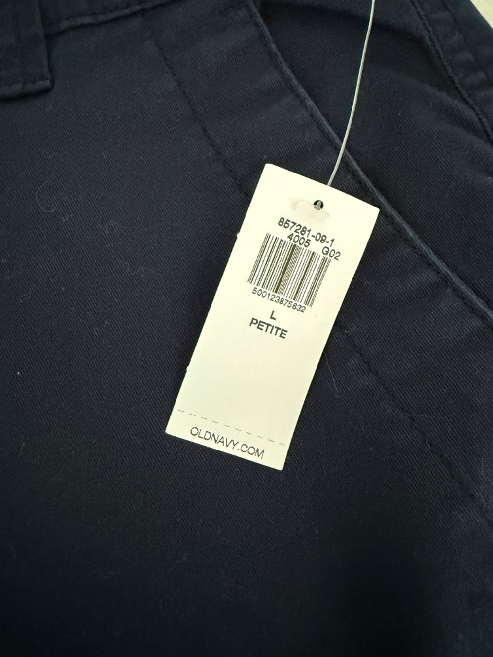 NWT Old Navy Women’s Dark Navy Jogger Pants Large Petite